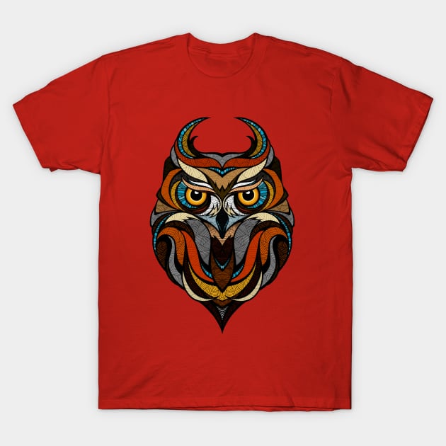 Red Owl T-Shirt by AndreasPreis